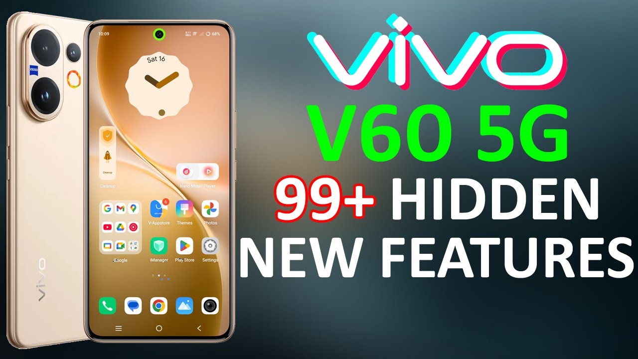Vivo V60 5G 99+ Tips, Tricks & Hidden Features | Amazing Hacks - THAT NO ONE SHOWS 🔥🔥🔥