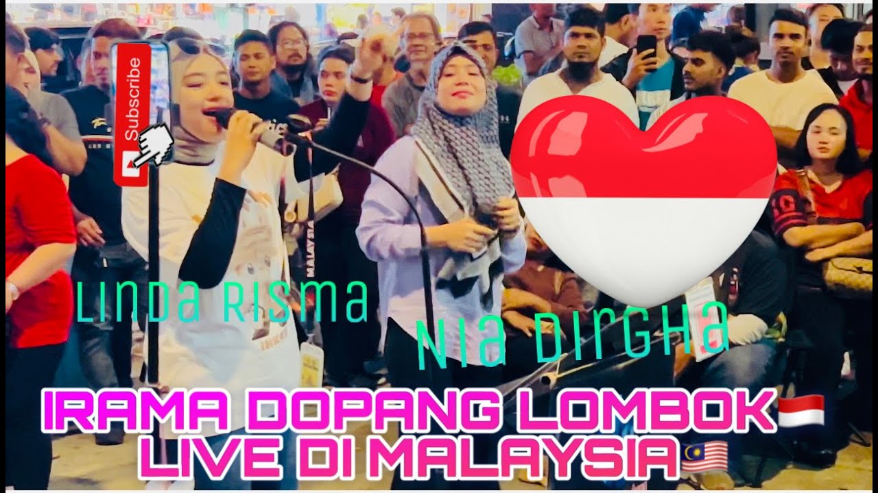 FULL VIDEO ARTIS IRAMA DOPANG NIA DIRGHA & LINDA RISMA LIVE SHOW DI BUKIT BINTANG KL🇲🇾🇮🇩.