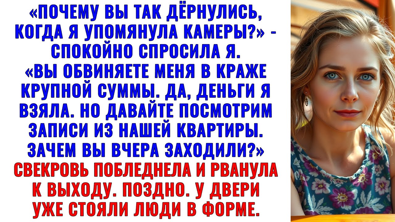 Свекровь, что вы так всполошились из-за камер? Или там есть что скрывать? Давайте посмотрим!