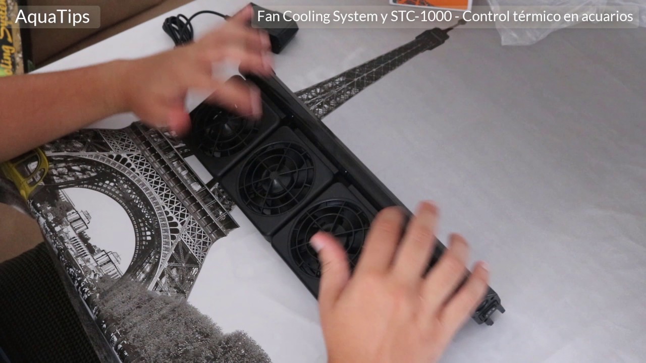 Fan Cooling System y STC-1000 - Control térmico en acuarios || AquaTips