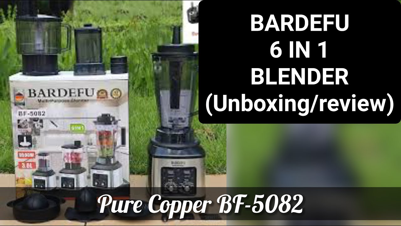 Блендер BARDEFU 6 в 1 BF-5082 | Распаковка и обзор блендера BARDEFU 6 в 1 Copper | SEO 2025