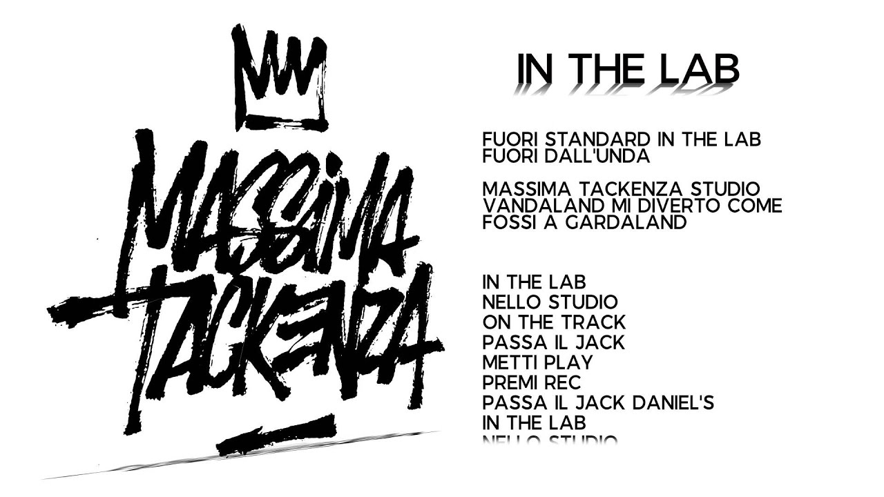 4 - IN THE LAB (nello studio) (Testo | Lyric video)