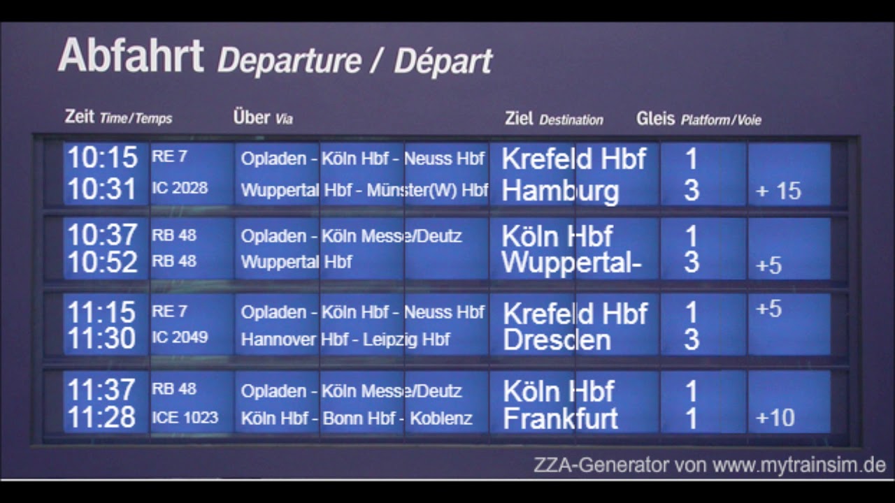 Blechelse Solingen Hbf
