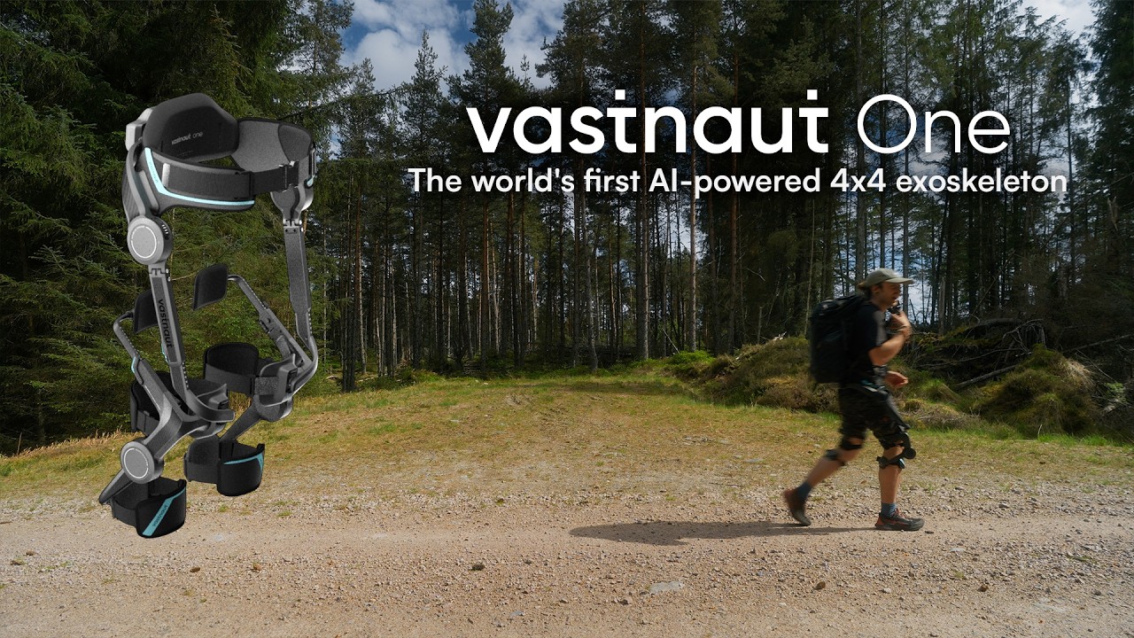 Испытания экзоскелета Vastnaut