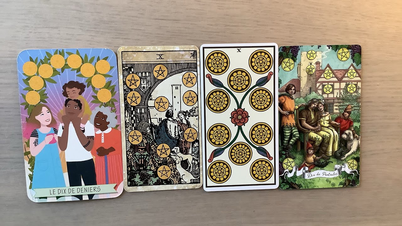 Dix de deniers, 10 de pentacles