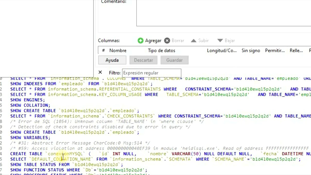 Conexion de MySQL con Heroku usando HeidiSQL 2021