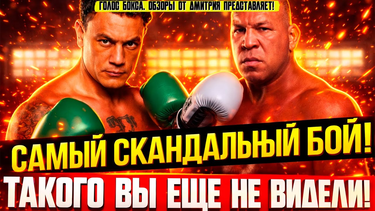 БОКС ПРОТИВ ММА: Бой Сильва vs Фрейтас закончился самым громким СКАНДАЛОМ ГОДА!
