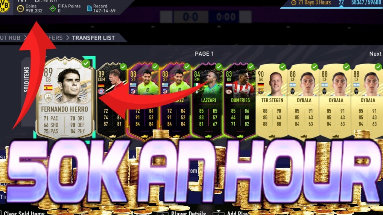 EASY SNIPING FILTER FOR MAX PROFITS!! FIFA 21 ULTIMATE TEAM TRADING METHODS (XBOX ONE)
