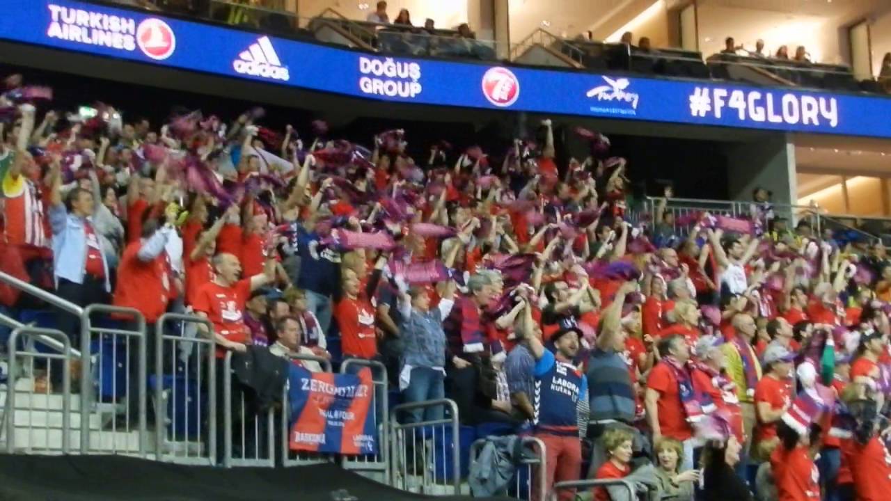 Laboral Kutxa Vitoria Basketball Final Four 2016 Fans