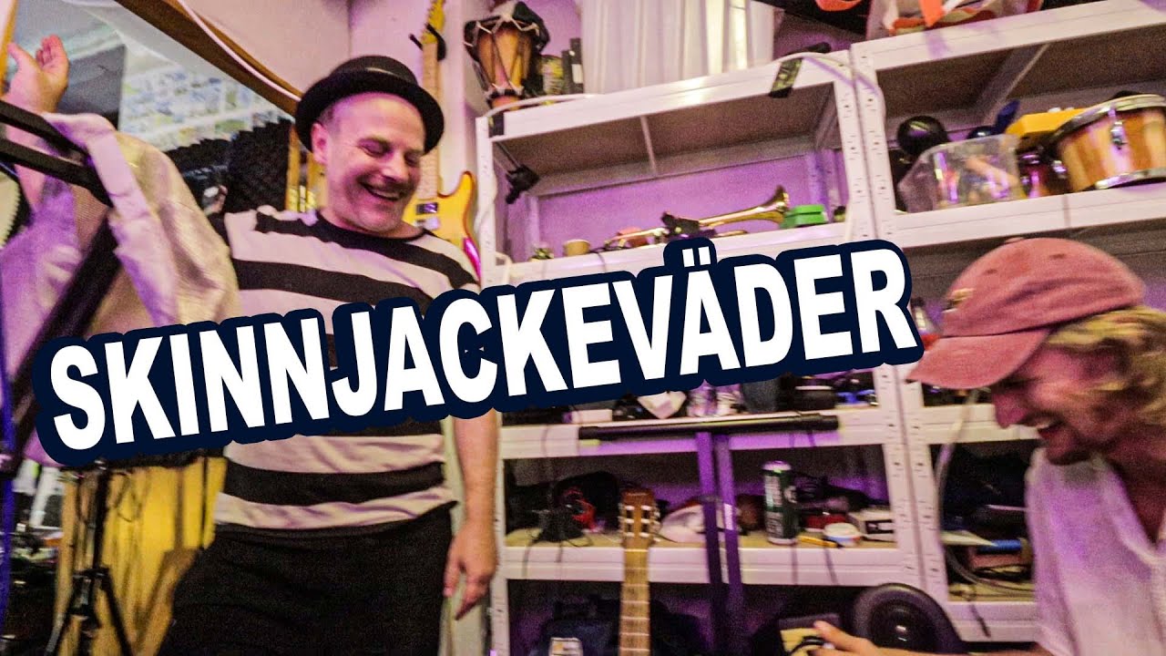 Skinnjackeväder i Studion VLOGG