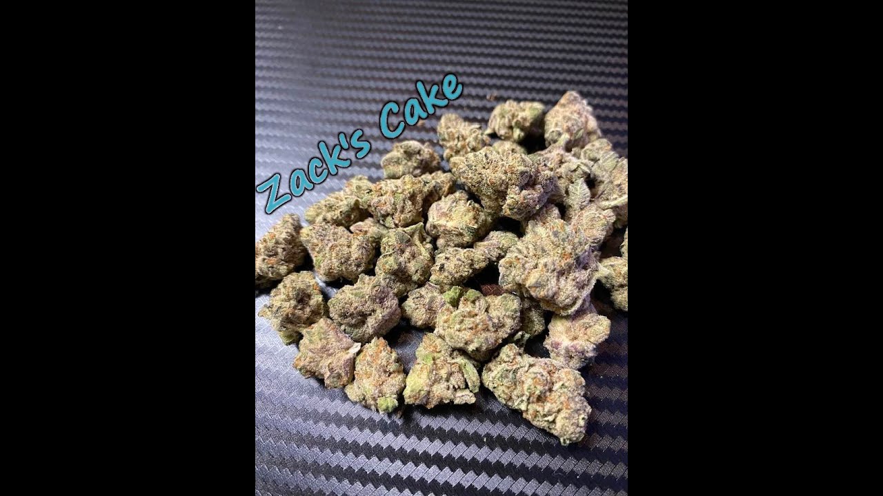 ( Hybrid ) Zack's Cake Strain Review. Rythm Premium Flower