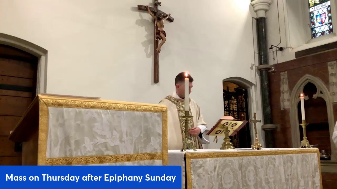 Mass on Thursday after Epiphany Sunday
