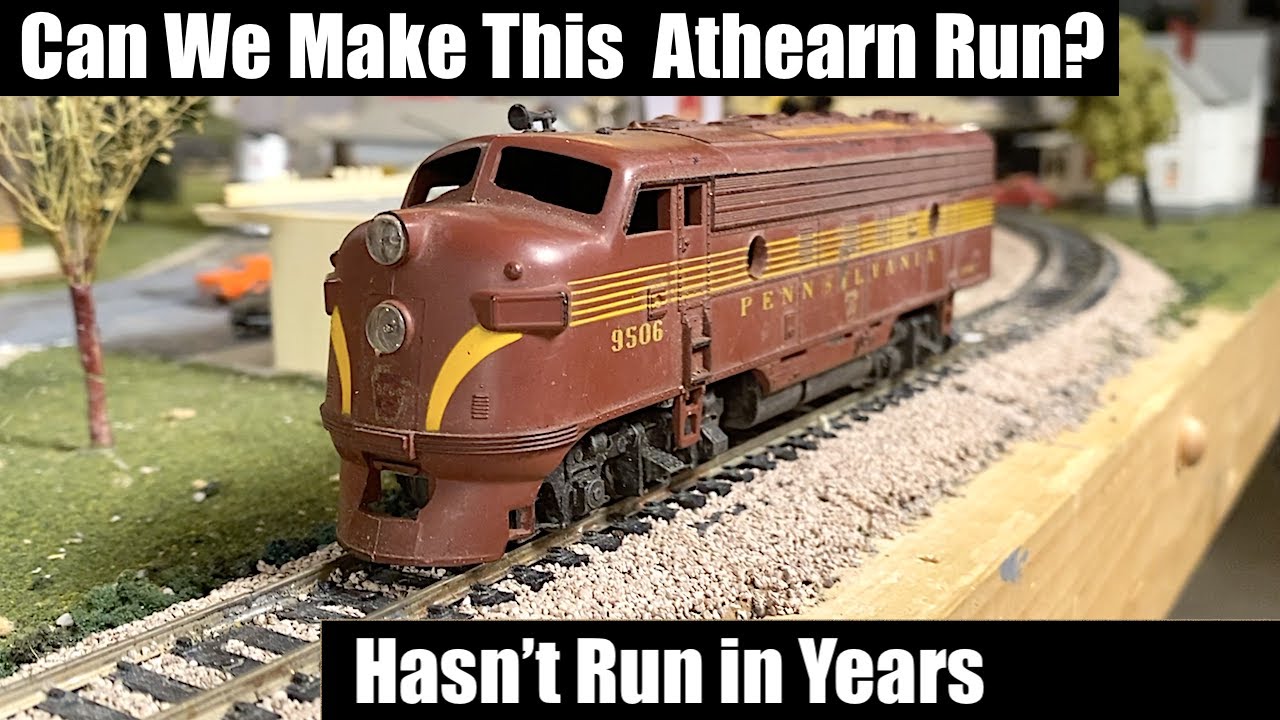 Can We Make This 1950s Athearn Band-Drive PA F7A Run Again?