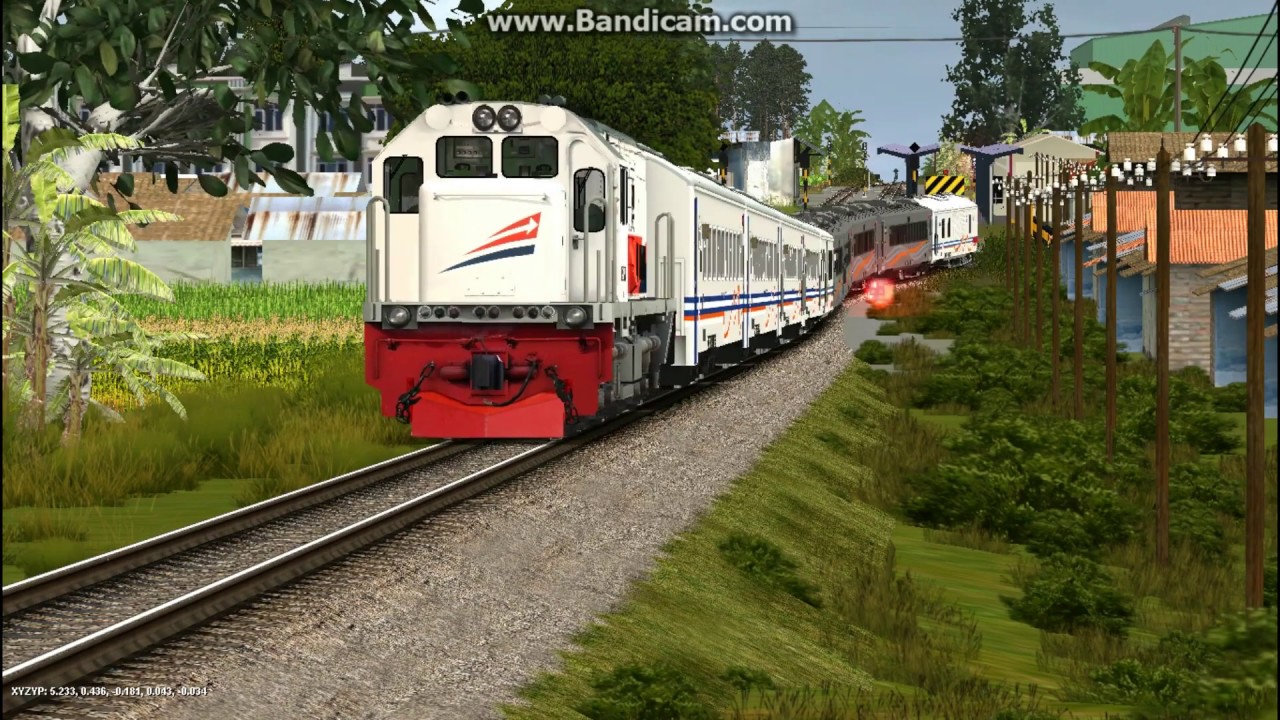 Rel Kereta Nanjak | Trainz simulator Indonesia