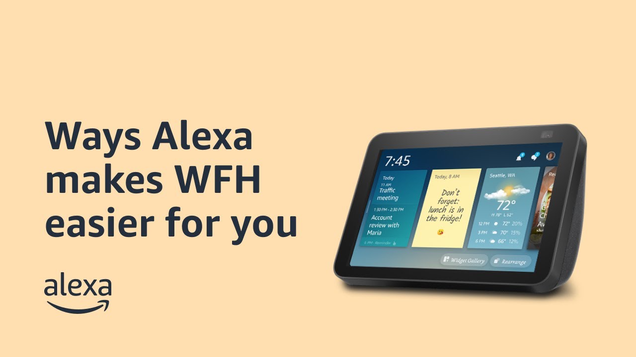 Работа из дома с Alexa | Alexa Home Office | Amazon Echo