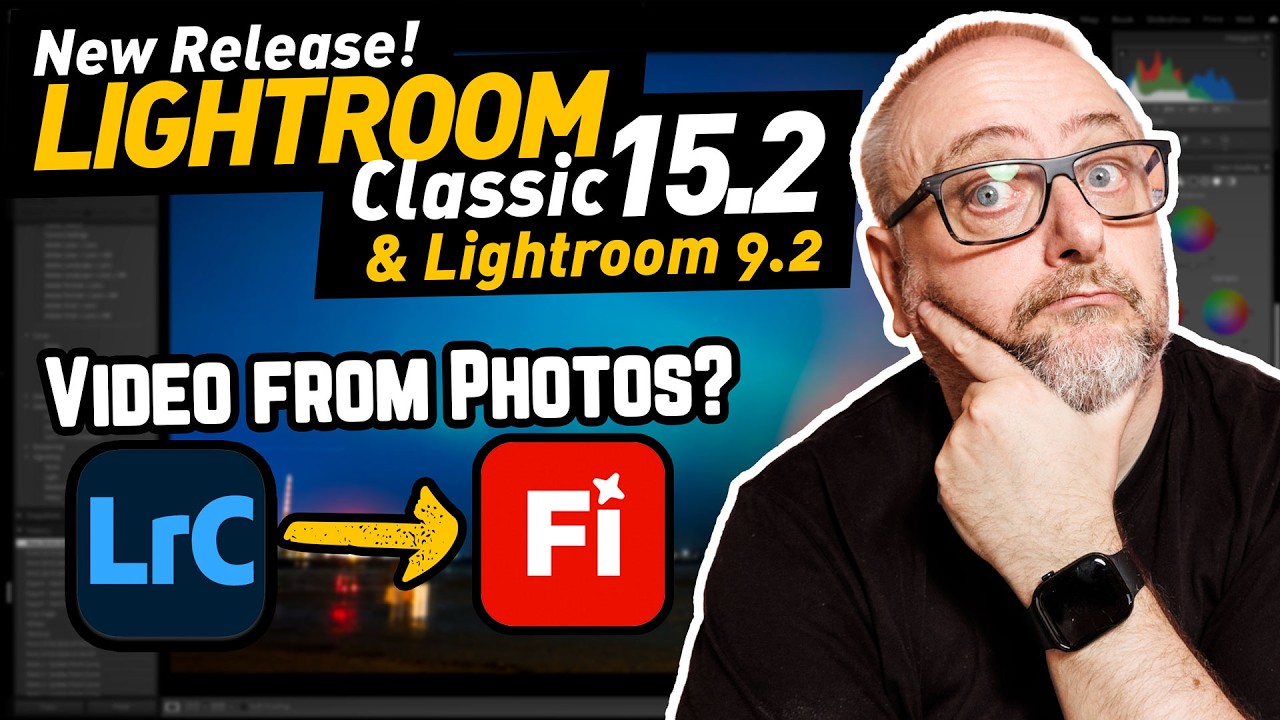 Lightroom Classic 15.2 released. Lets you create video from your photos with AI (via Firefly)