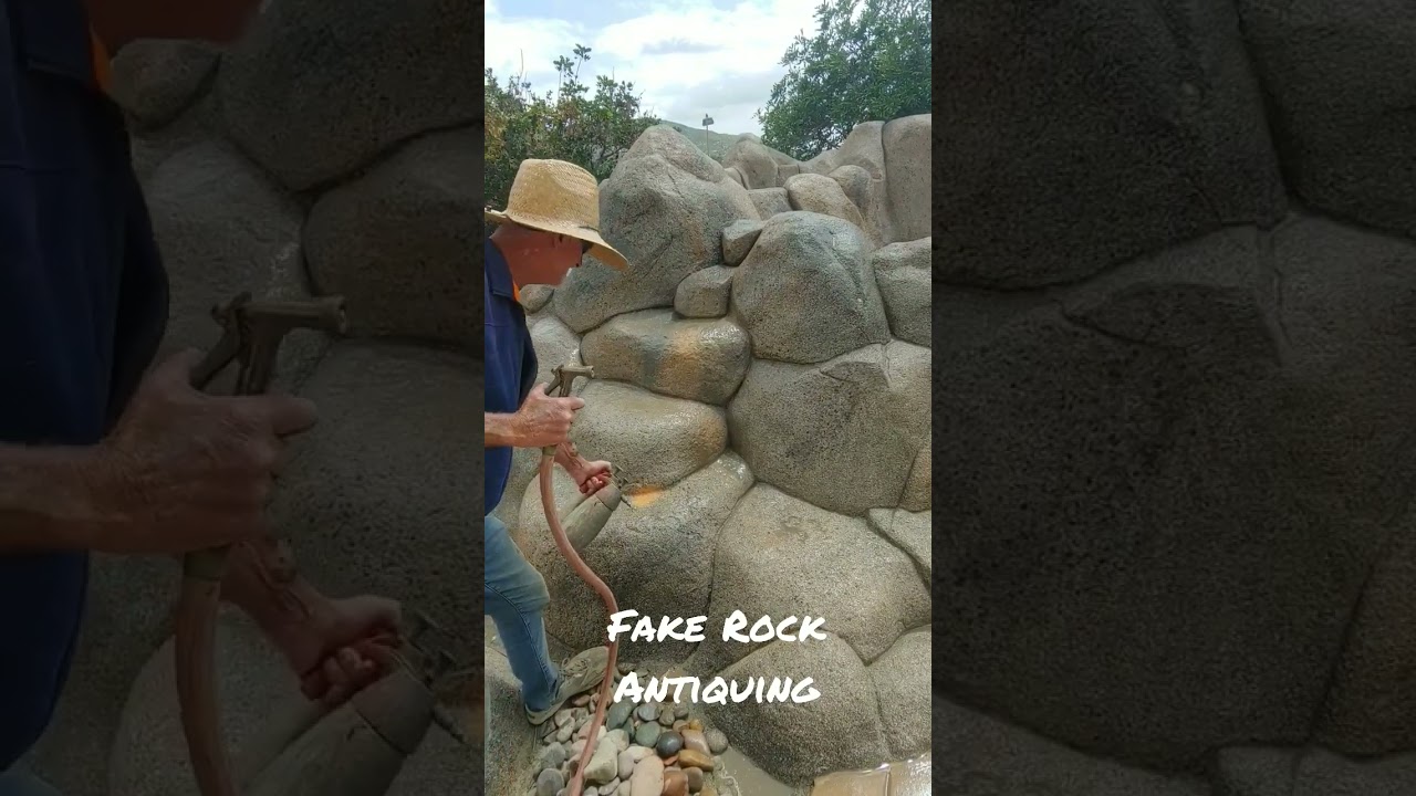 Fake Rock Painting Trick