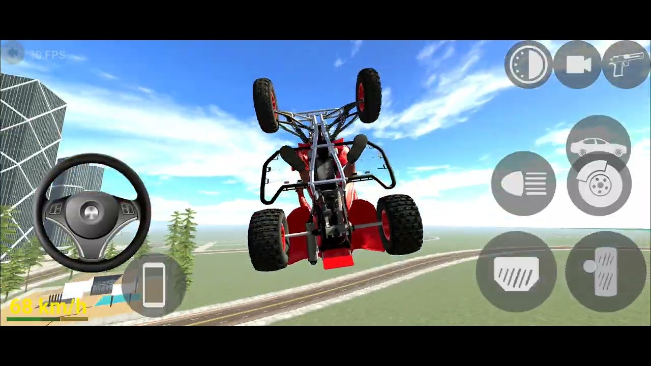 Franklin driving new atv bike