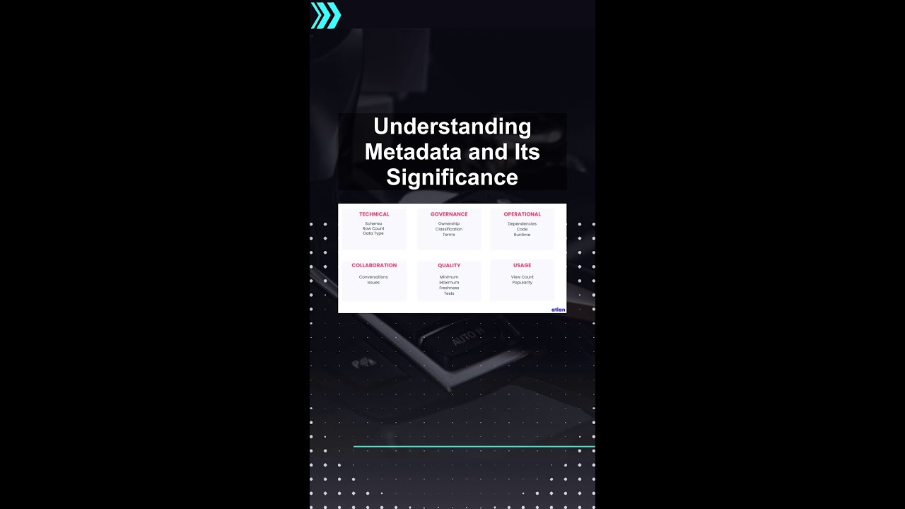Understanding Metadata and Its Significance #ai #artificialintelligence #machinelearning #aiagent