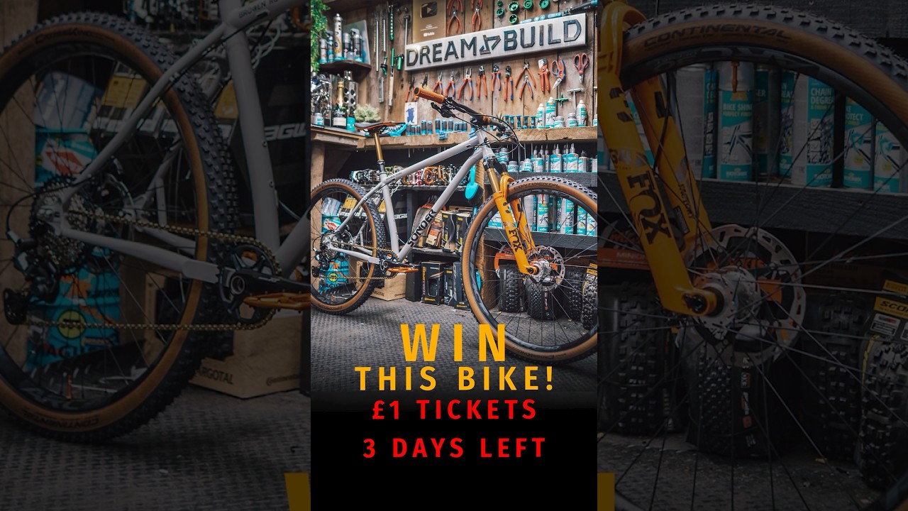 WIN this steel Dream Build hardtail MTB for ONLY £1! 3 days left to enter! Click on the link below!