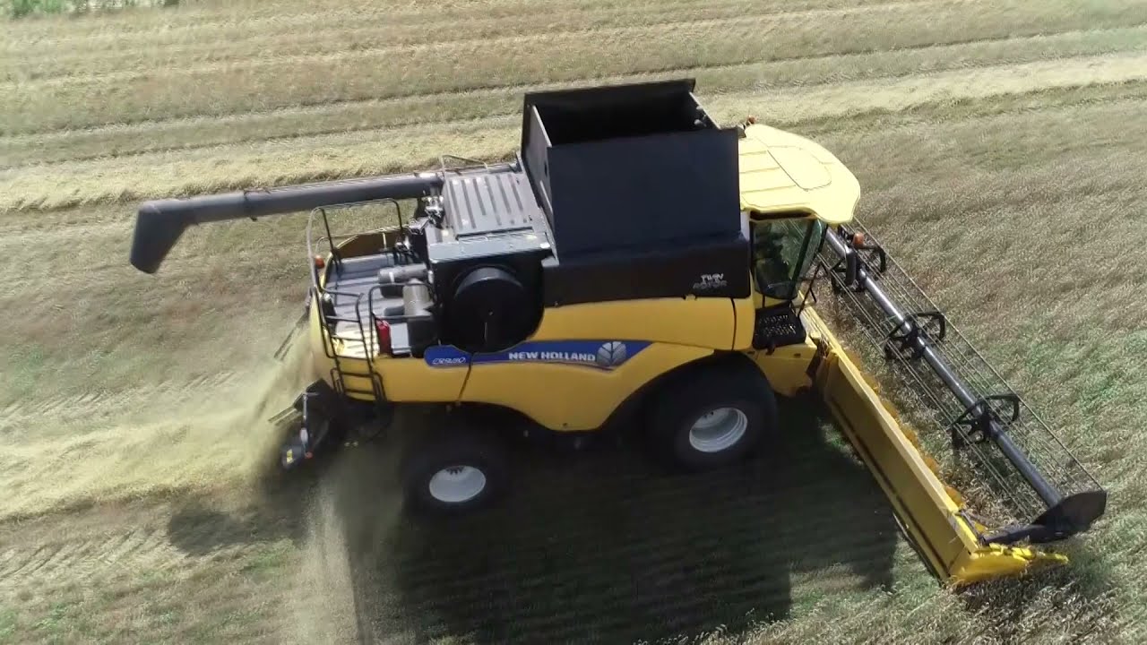 Робота комбайнів New Holland серії СX та CR