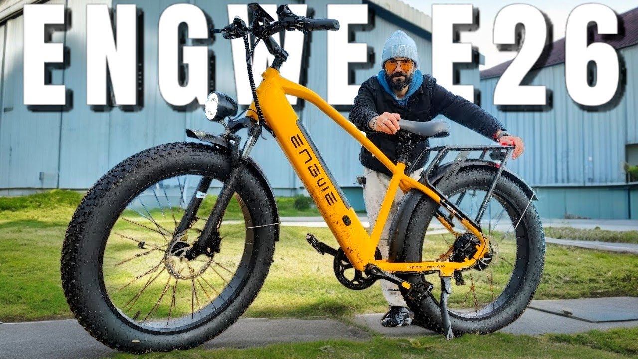 Bicicleta Eletrica Engwe E26 TODO TERRENO com Autonomia BRUTAL!