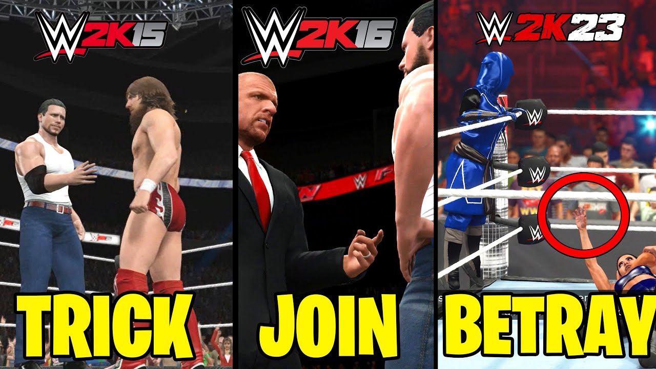 The Best Heel Turn In Every WWE 2K Game