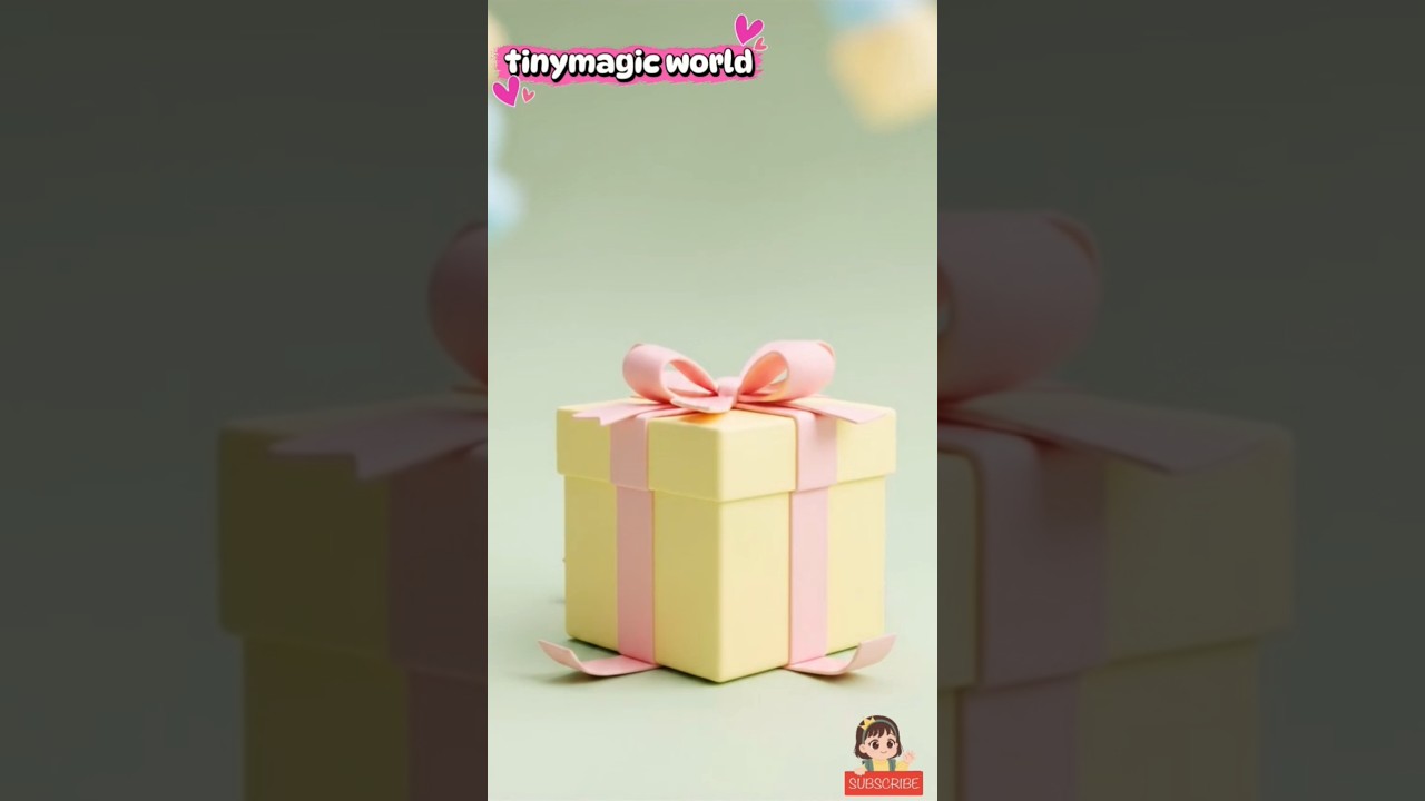 🎁 What’s inside? Let’s open the surprise! 💖💖 