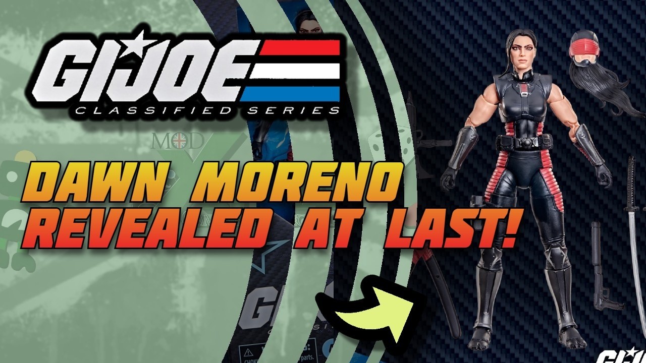 New GI Joe Classified Pre-Orders Revealed! Dawn Moreno Arrives At Last!