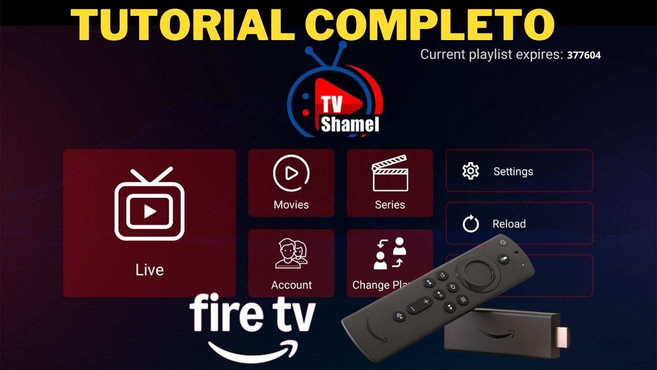 ✔️ Tutorial Completo: Como Instalar o Aplicativo Shamel Tv no Fire Tv Stick da Amazon, Att 2025 !!!