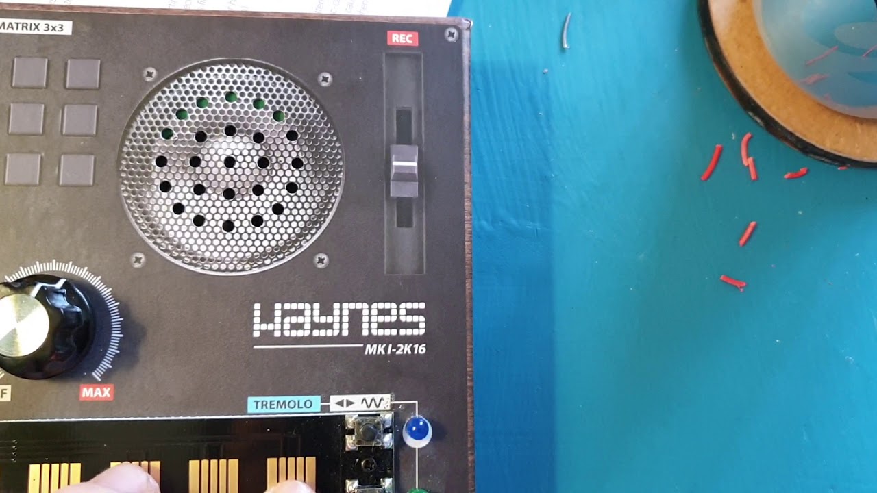 Haynes MK I-2K16 Synth kit demo
