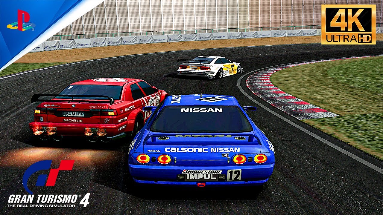 Gran Turismo 4 REMASTERED - Nissan CALSONIC SKYLINE GT-R | EPIC FIGHT!