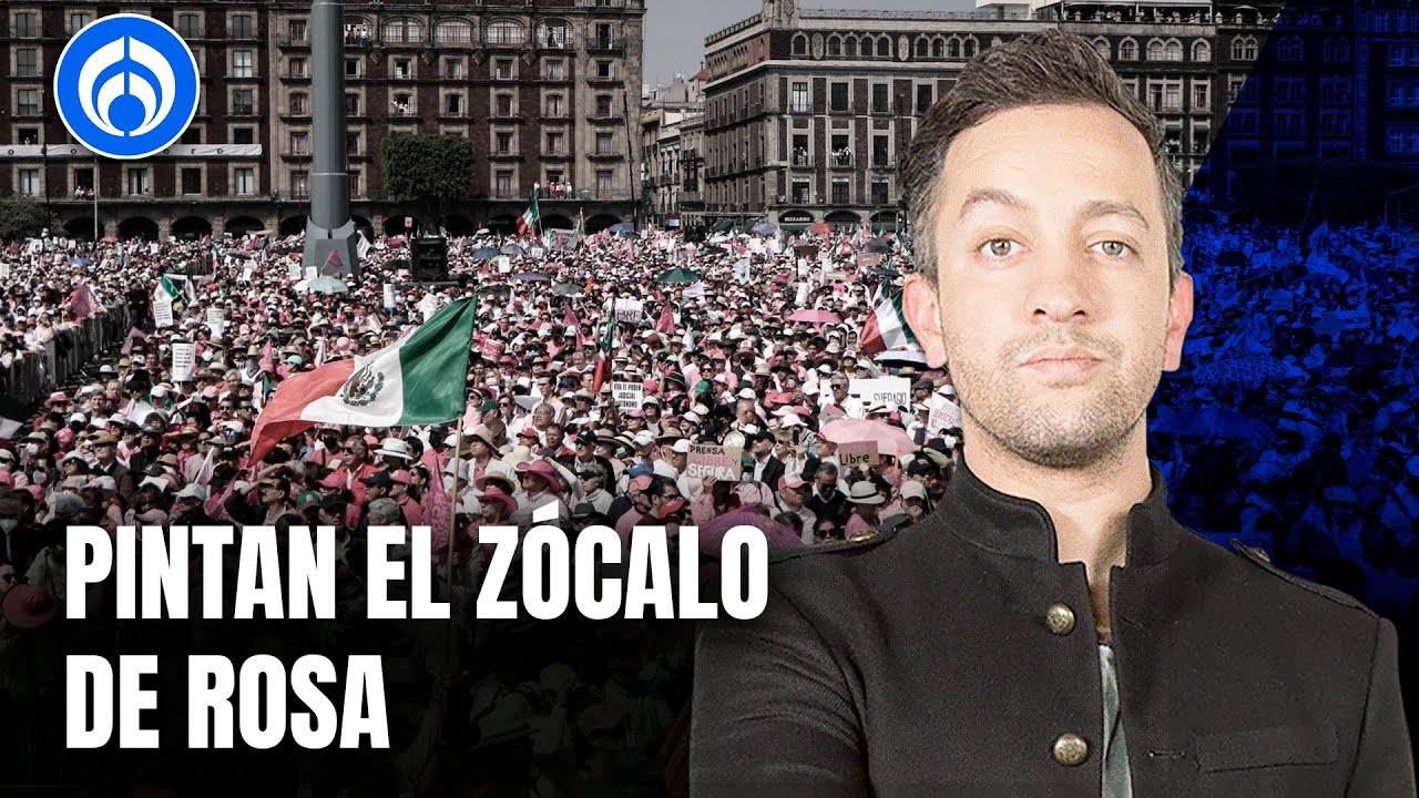 'Marcha por la democracia' pone nervioso a AMLO y a la 4T