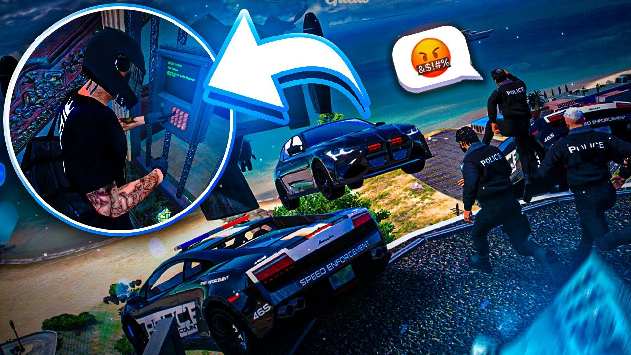 PHZ ASSALTOU UM BANCO E FEZ A FUGA MAIS (IMPOSSIVEL)