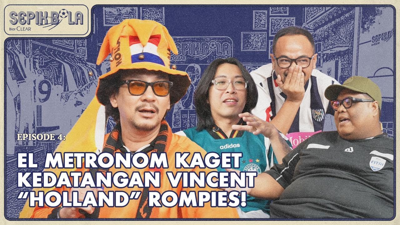 FANS INGGRIS DAN BELANDA DIPERTEMUKAN! VINCENT PERCAYA BELANDA JUARA!