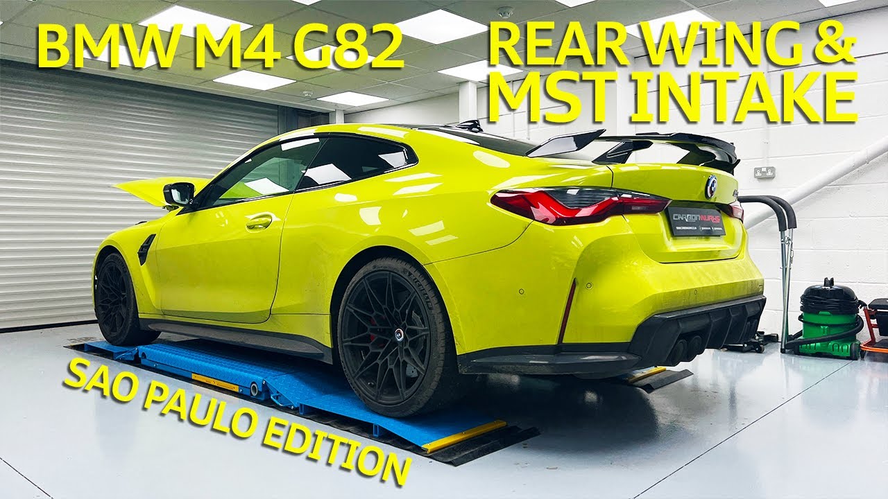 BMW M4 G82 Rear Spoiler & MST Intake Upgrade!