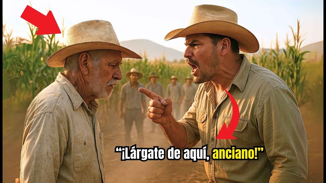 “¡Lárgate de aquí, anciano!” — Dijo el Capataz, Hasta que Descubrió que Era el Patrón Disfrazado