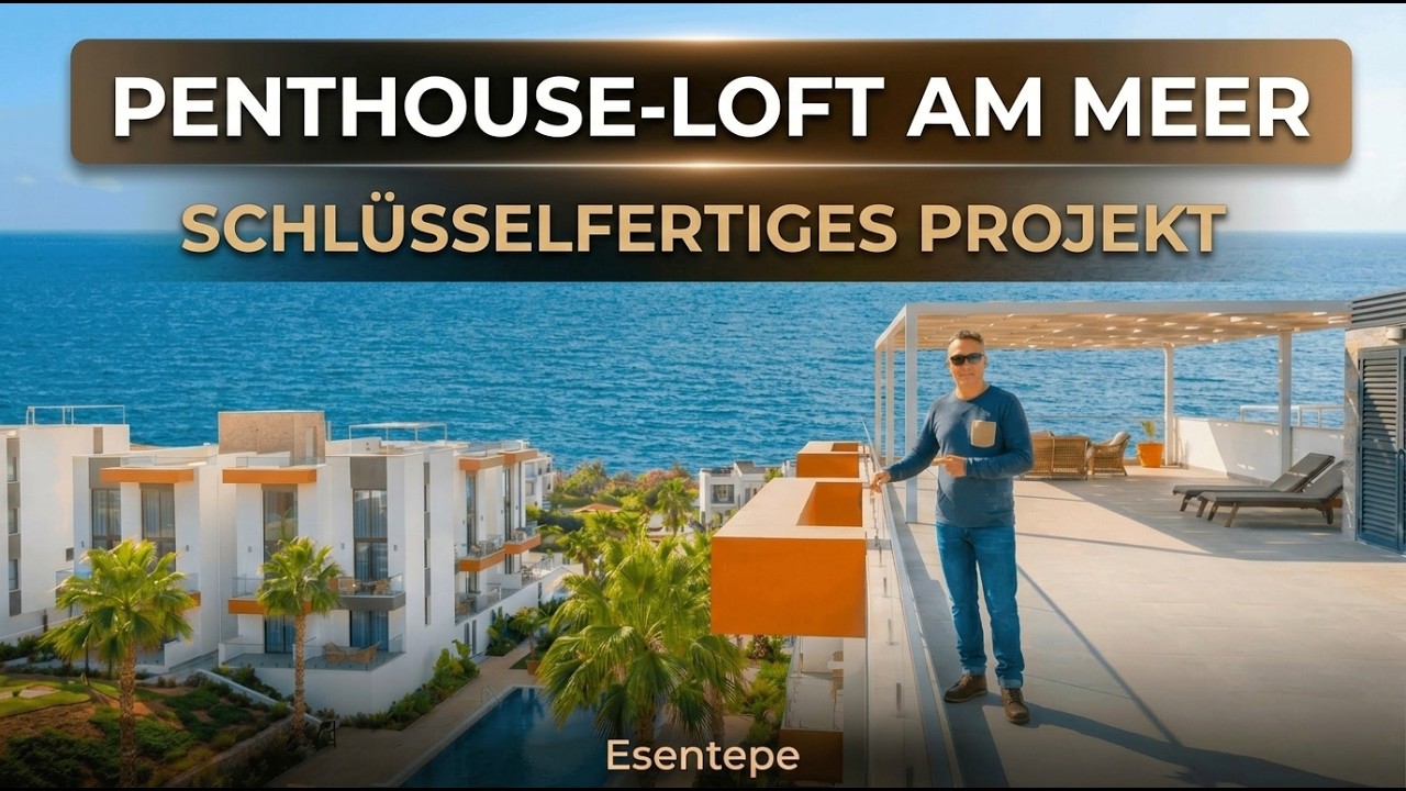 German Stylisches Penthouse-Loft mit Dachterrasse und Resort-Infrastruktur