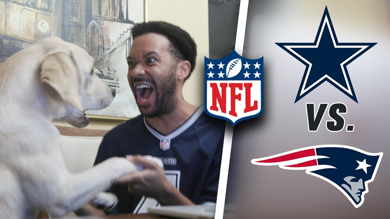 Cowboys Fans During the Patriots Game