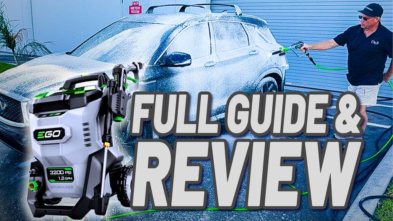 EGO Power+ 3200 PSI Pressure Washer | Full Guide & Review