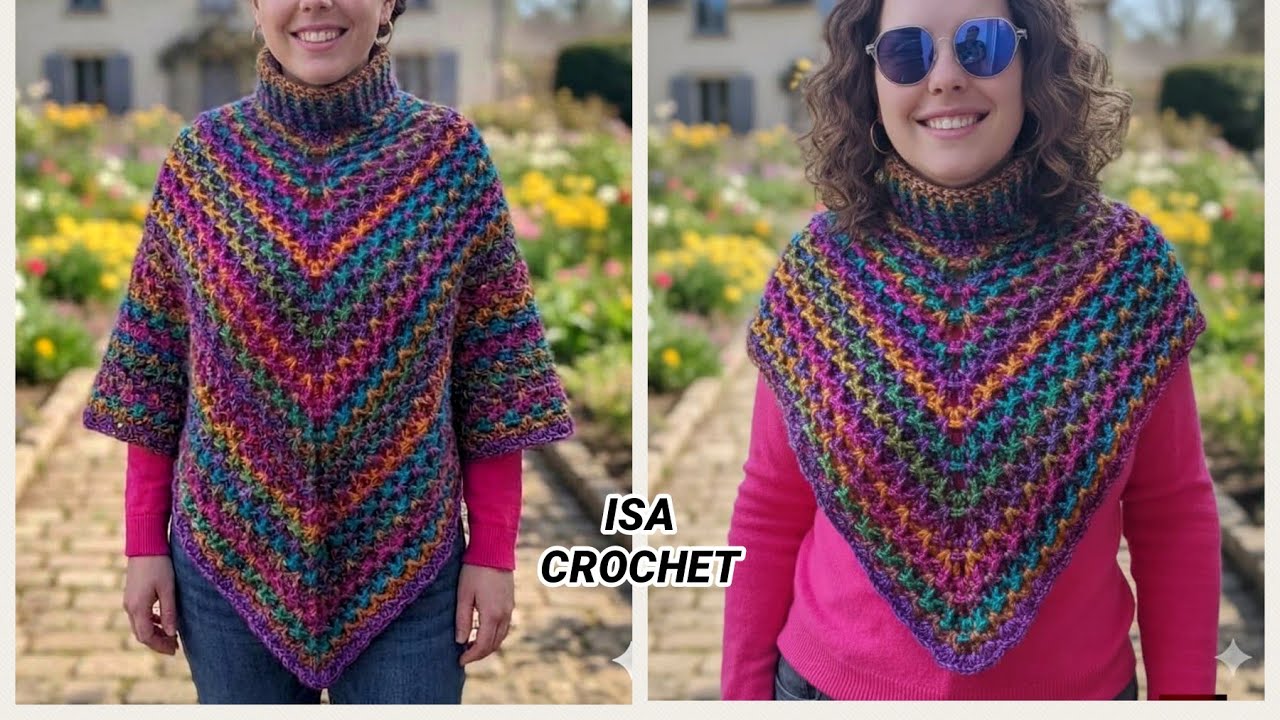 Col/chauffe épaule ou poncho 