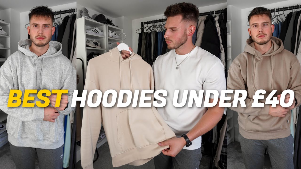 BEST Men's Hoodies Under £40 | My TOP 5 Picks 2022