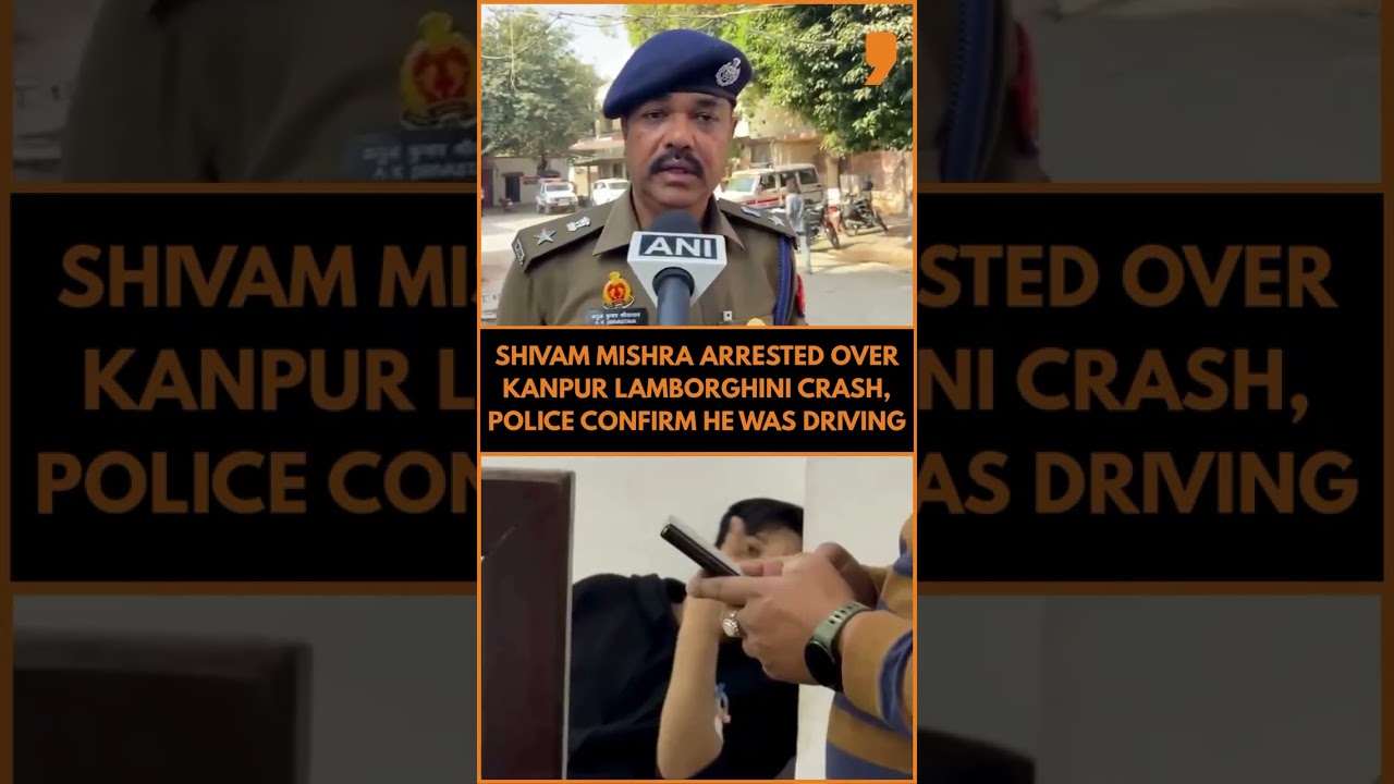 DCP Updates on Kanpur Lamborghini Crash: Shivam Mishra in Custody | News9