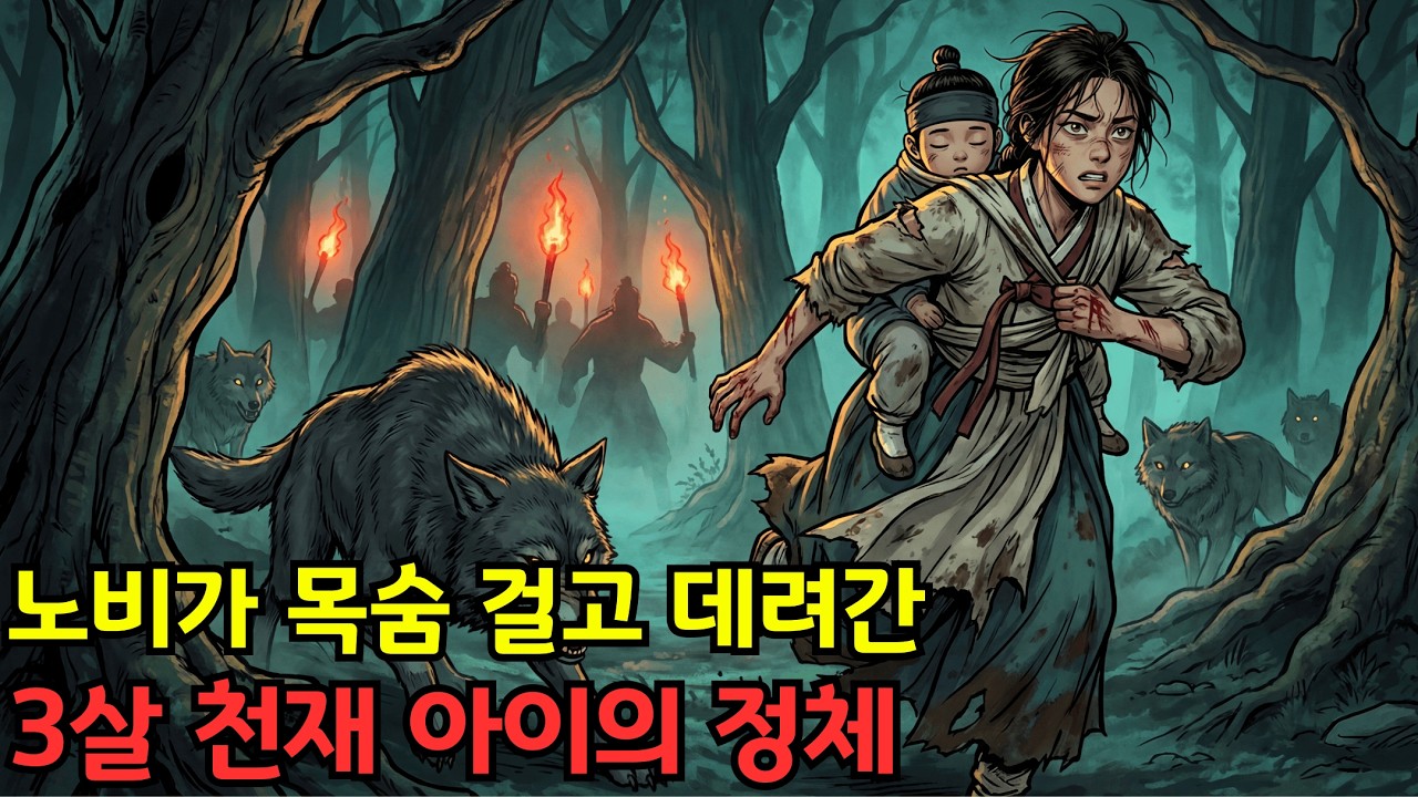 영리한 노비가 3살 천재 아이를 데리고 깊은 산속으로 도망쳤다… 이 아이의 정체는?