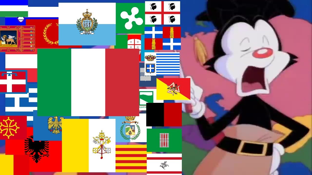 Yakko's World - Languages of Italy and the Italian Peninsula