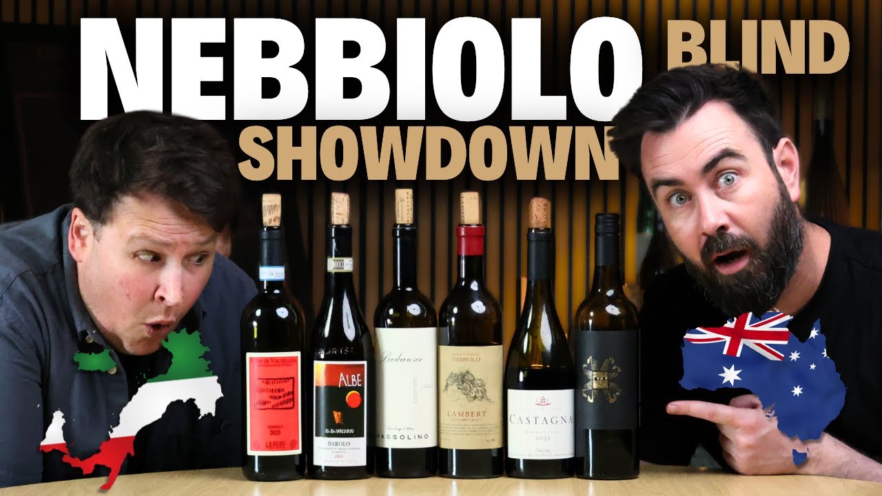 Слепой дегустационный матч NEBBIOLO - АВСТРАЛИЯ против ИТАЛИИ!!!