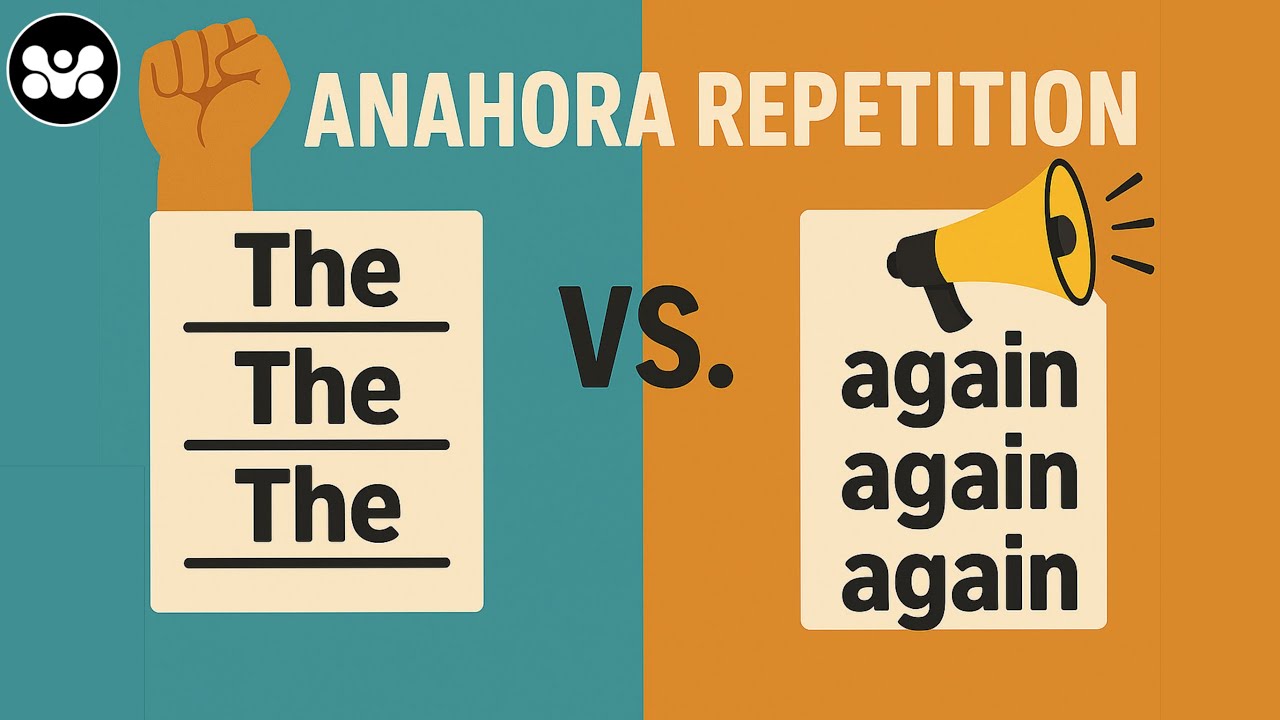 Anaphora vs Repetition | What’s the Real Difference? | English Made Simple