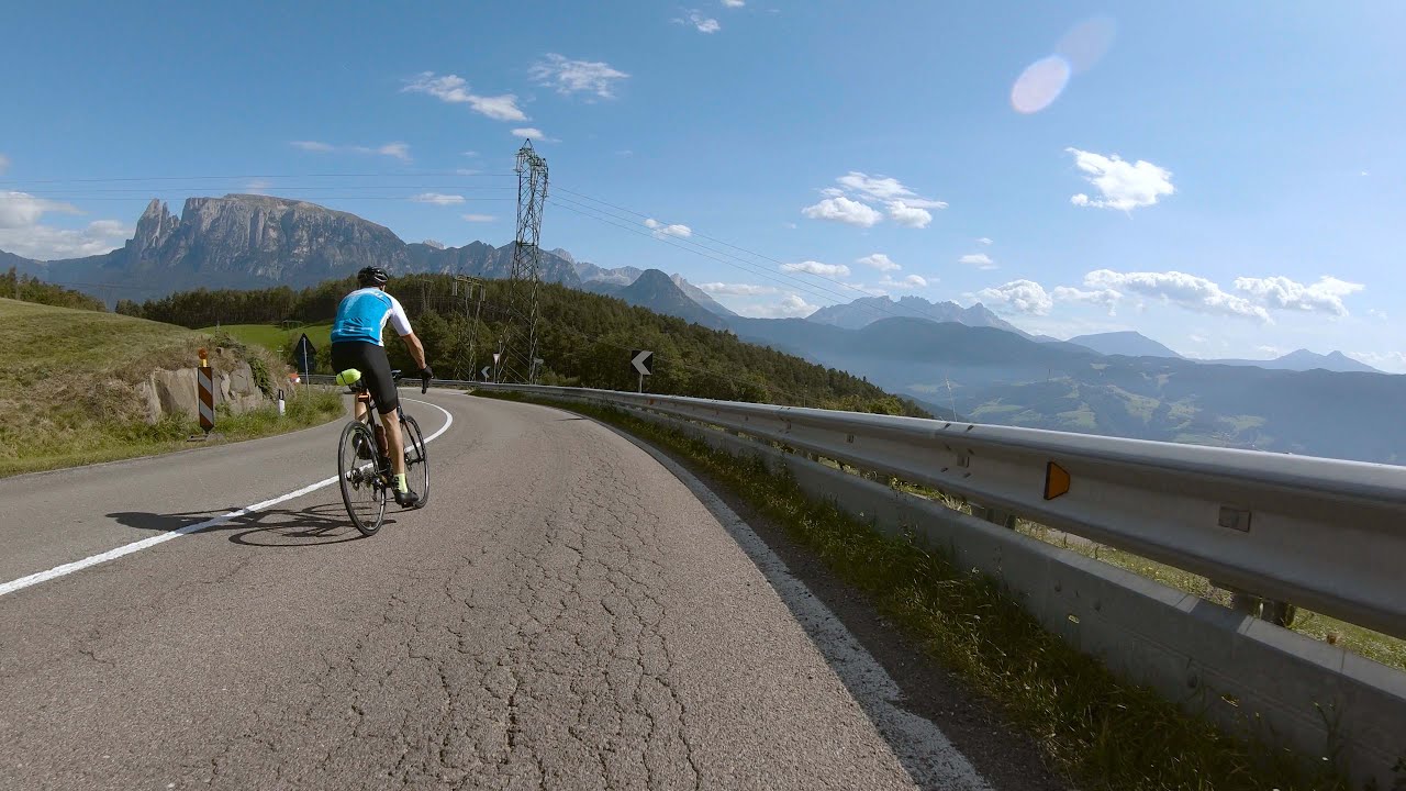 Cycling the Dolomites, Part 2 of 7,  Oberbozen, Italy