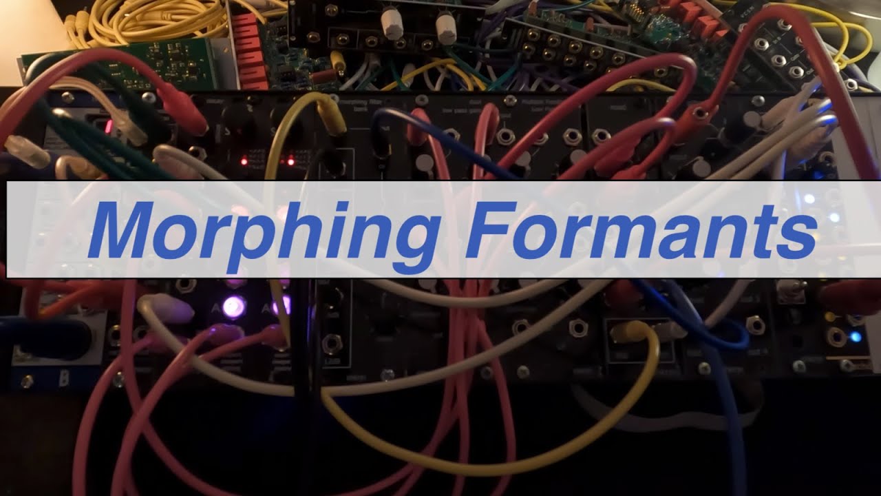 Morphing Filter Bank: Overview and Patch Demonstrations