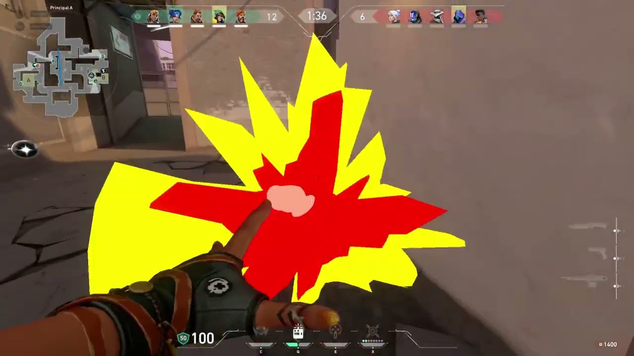 casi ace con raze  [Valorant #221]